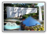 Diploma frame with California State University Long Beach picture design #1