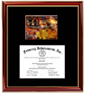 Firemen personalize gift frames