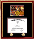 Fire fighter school training graduation frames