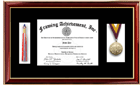 5 x 7 portrait photo & tassel opening - A very nice graduation photo frame for parents as Thank You gift 