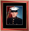 Single 8 x 10 portrait picture frame with the college graduate - Frame your graduation photo or picture with pride.