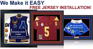 Pro Sports Memorabilia jersey framing - Buy Memorabilia - Pro
