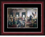 The Signing of the Constitution Print Frame