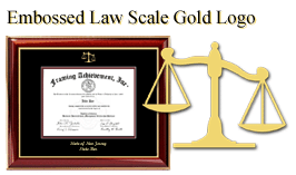 Law diploma frame