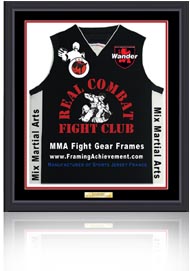 MMA Jersey Framing