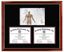 Double Certificate Frame
