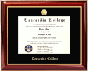 Single diploma frame - This single graduation diploma frame can be personalized