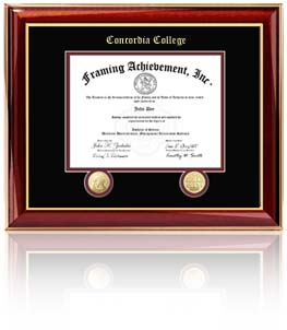 Single diploma frame