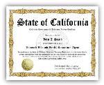 Real Estate License Certificate Profession Retirement Gift