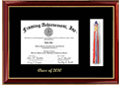 Diploma frame with tassel opening or tassel box - This astonishing diploma frame will compliment your walls with success