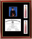 5 x 7 portrait photo & tassel opening - A very nice graduation photo frame for parents as Thank You gift 