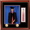 8 x 10 portrait photo & tassel opening - An excellent Thank You Gift for every college alumni parent to show your appreciation for their support throughout your college years