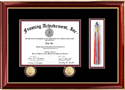 Diploma frame with tassel opening or tassel box - This astonishing diploma frame will compliment your walls with success