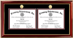 dual diploma frame