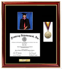 graduation portrait frame with tassle opening