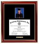 Vertical graduation picture frame