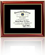 Certificate frame