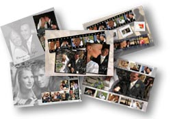 Wedding photo collage and photo montage wedding gift 
 