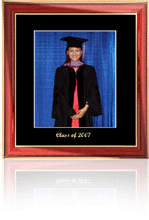 8 x 10 graduate picture frame with tassel box