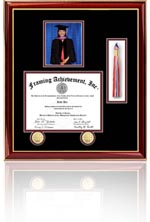 Single diploma frame