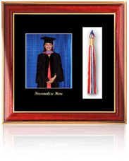 5 x 7 Graduate portrait picture frame with tassel box