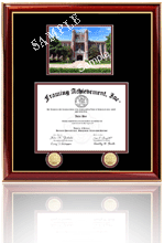 Nebraska Wesleyan University College Diploma Frame