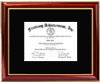 Firefighter Medallion Certificate Frame