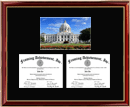 Education certificate state license frames