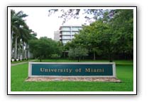 Diploma frame with  University of Miami   picture design #1