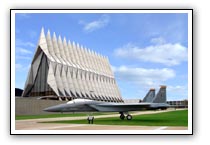 Diploma frame with USAFA picture design #1