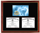 Double Certificate Frame