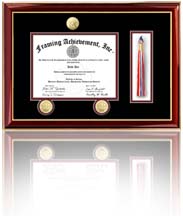Single diploma frame