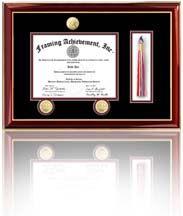 Single diploma frame