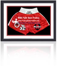 Boxing Shorts Frame Display Boxing Frame