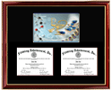 Double Certificate Frame