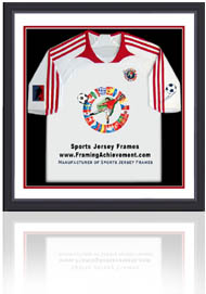Soccer Jersey Framing