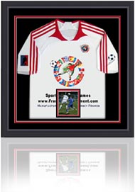 Soccer Jersey Display Case Frame