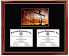 Double Certificate Frame