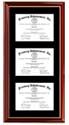triple certificate frame