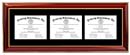 triple diploma frame